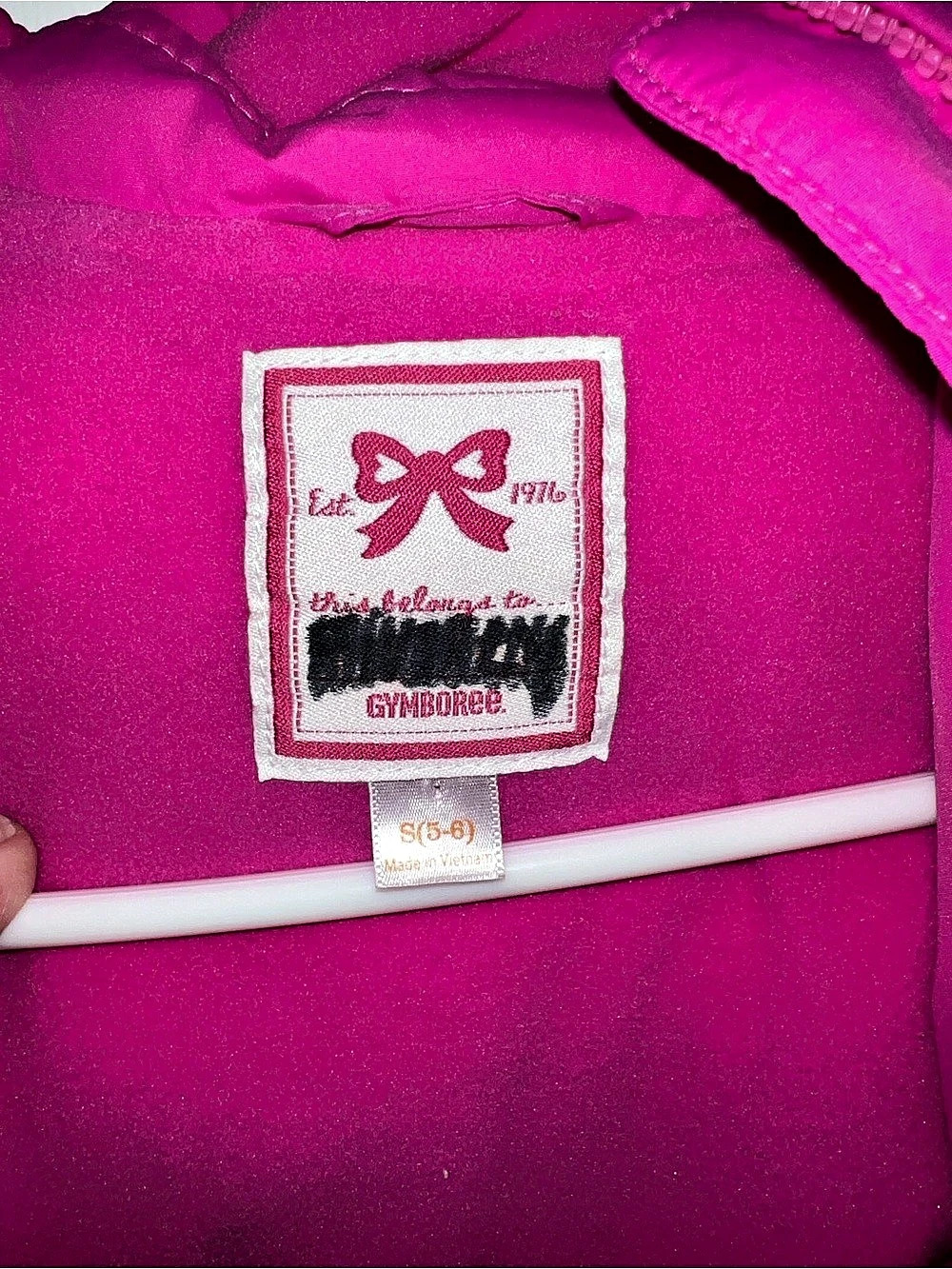 Gymboree Girls Pink Puffer Jacket Size Small - Picture 3 of 3
